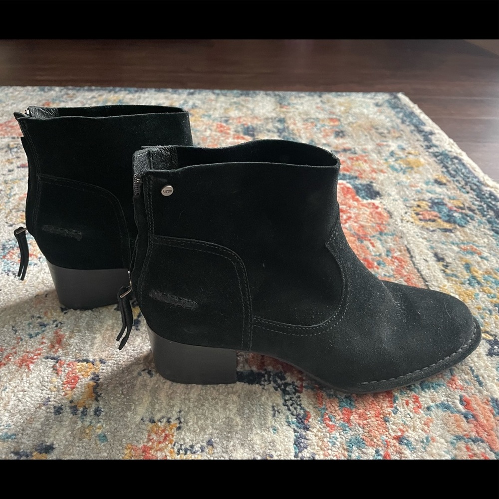 UGG Black Suede Boots